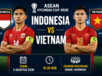 Prediksi Bola Indonesia vs Vietnam Senin 3 Agustus 2026