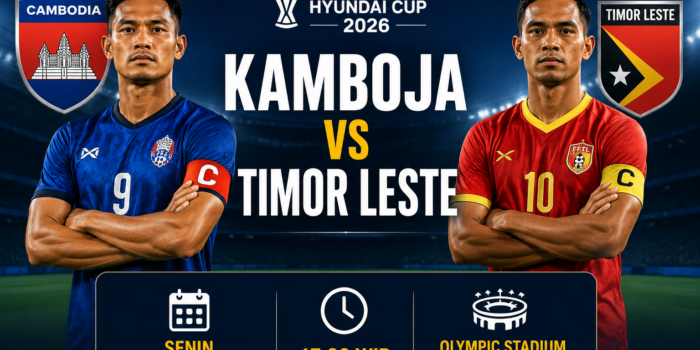 Prediksi Bola Kamboja vs Timor Leste Senin, 3 Agustus 2026